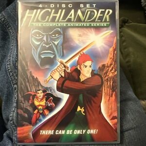 Highlander - The Complete Animated Series (1994-1996) DVD 2009 4-Disc Set